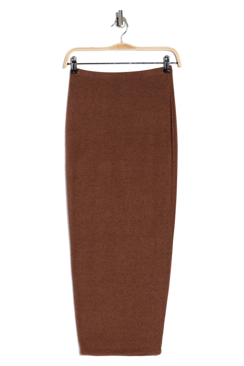 Slit Maxi Skirt, Alternate, color, RUST