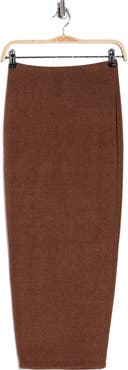 GO COUTURE Slit Maxi Skirt
