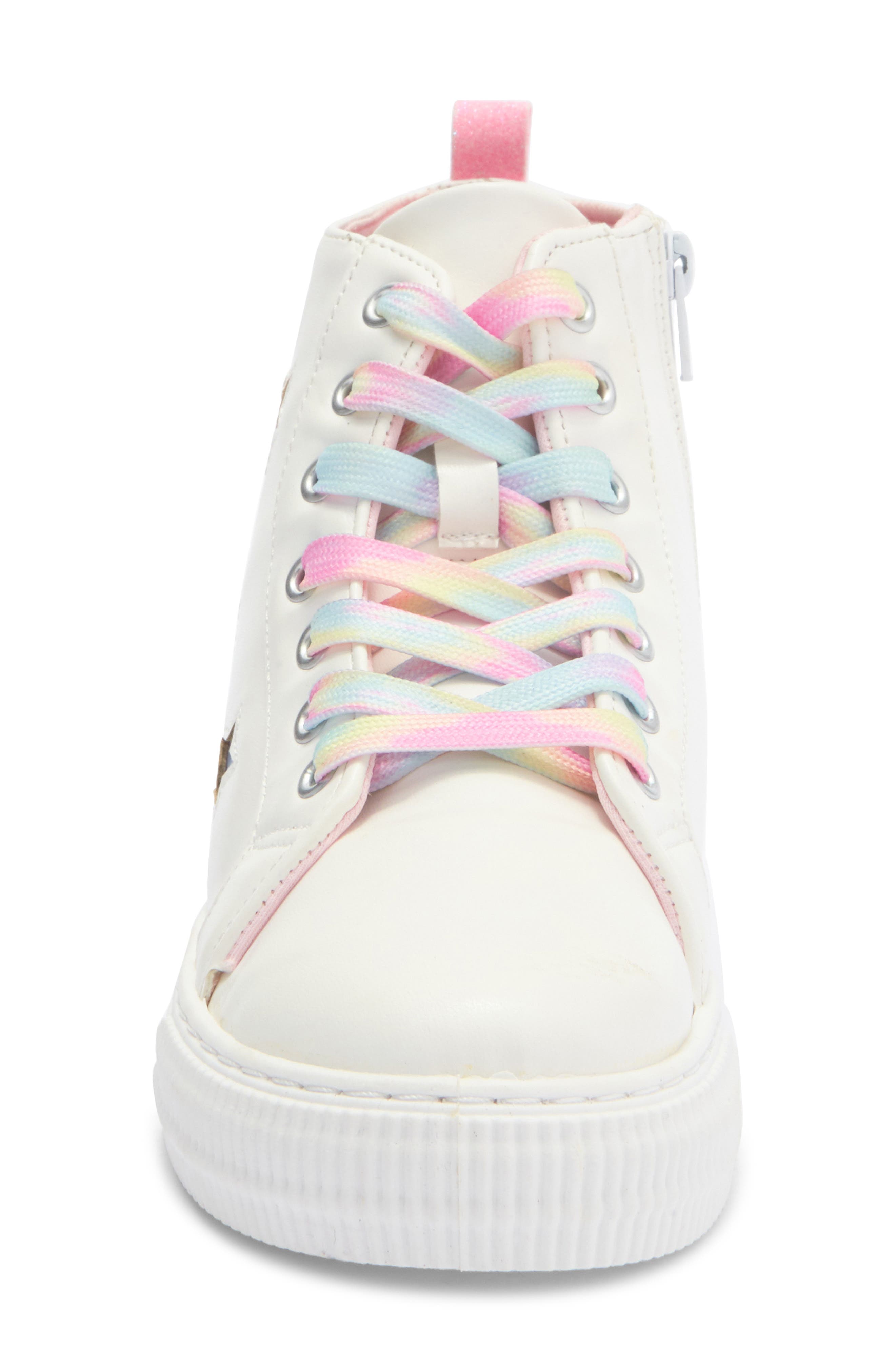 JELLYPOP Kids' Maisha Butterfly Sneaker, Alternate, color, Pastel Multi