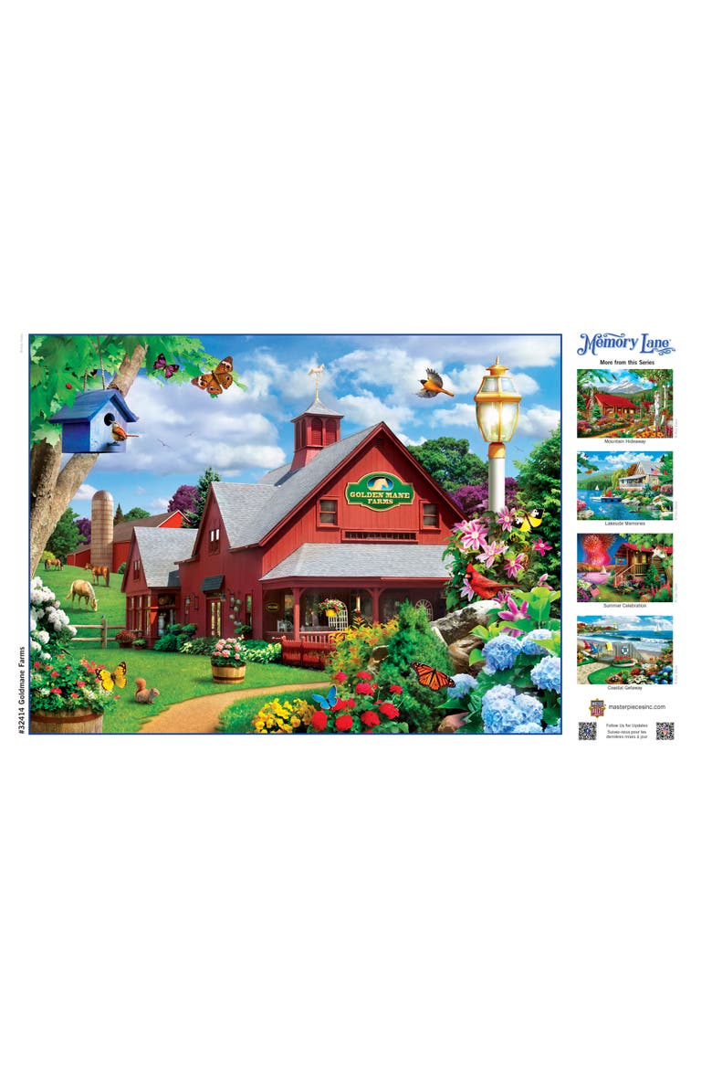 Goldmane Farms 300 Piece Jigsaw Puzzle, Alternate, color, Multicolor
