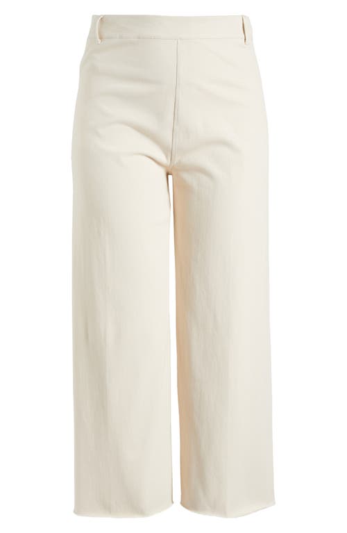 Lyssé Erin High Waist Wide Leg Pants In Oat