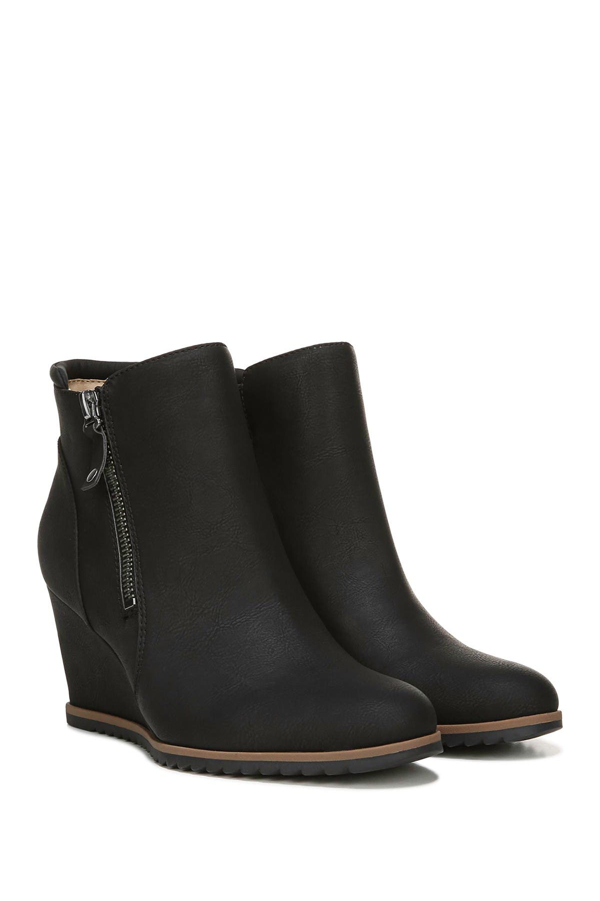 Naturalizer Haley Wedge Bootie - Wide Width Available, Alternate, color, 