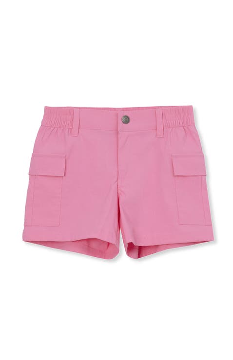 Girls Woven Utility Shorts
