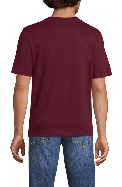 Lands' End Super-t Short Sleeve T-shirt In Red