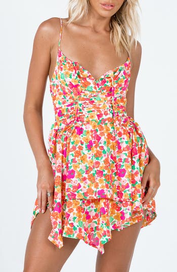 Barrette Floral Minidress