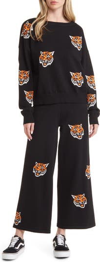 Fierce Knit Sweater & High Waist Wide Leg Pants Set