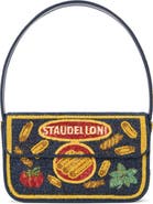 STAUD Tommy Beaded Shoulder Bag