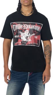True Religion Crystal Logo Graphic T-Shirt
