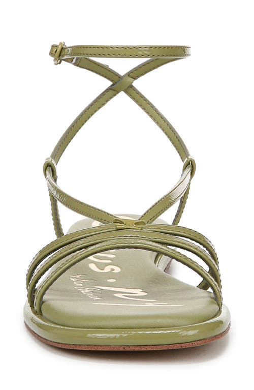 Circus Ny By Sam Edelman Olana Strappy Flat Sandals In Green Fern