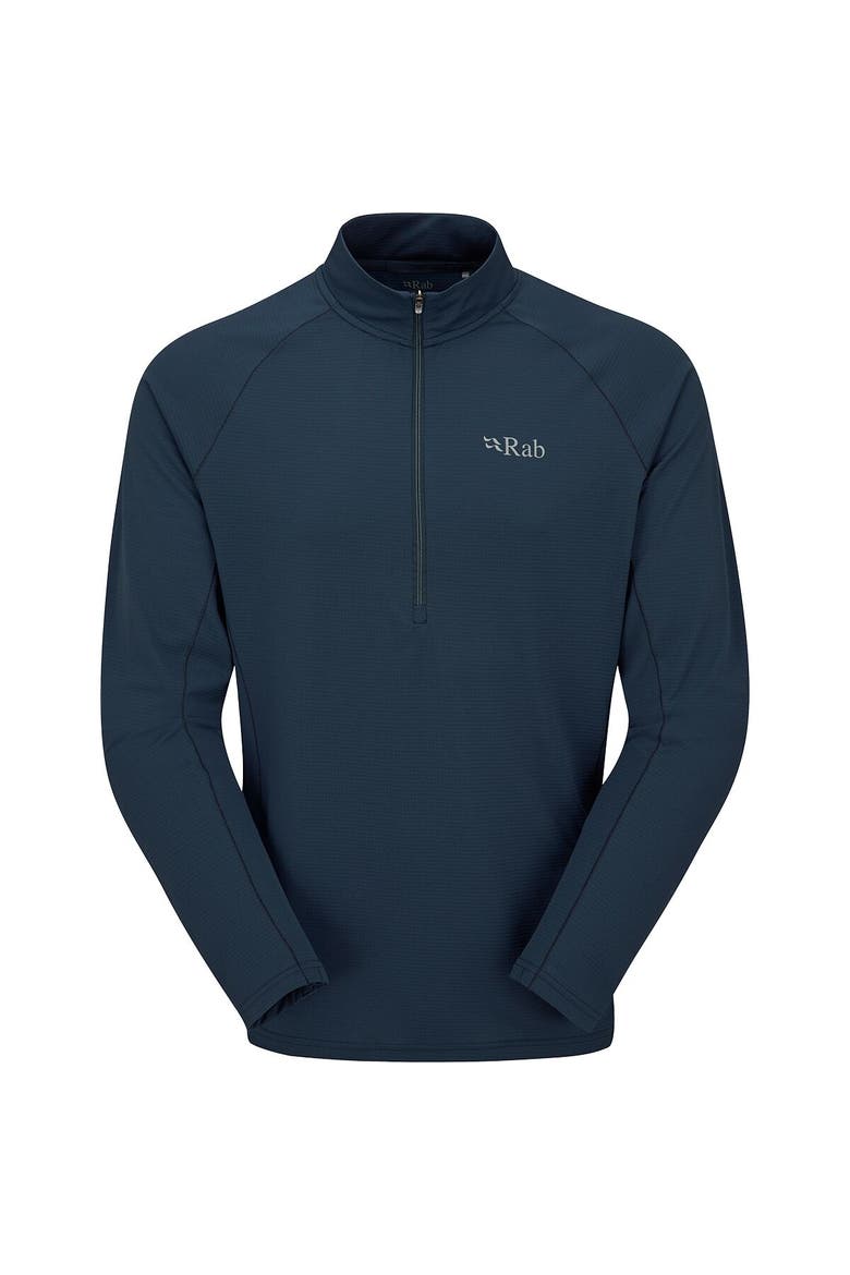 Sonic Long-Sleeve Zip Shirt - Men's, Alternate, color, Tempest Blue