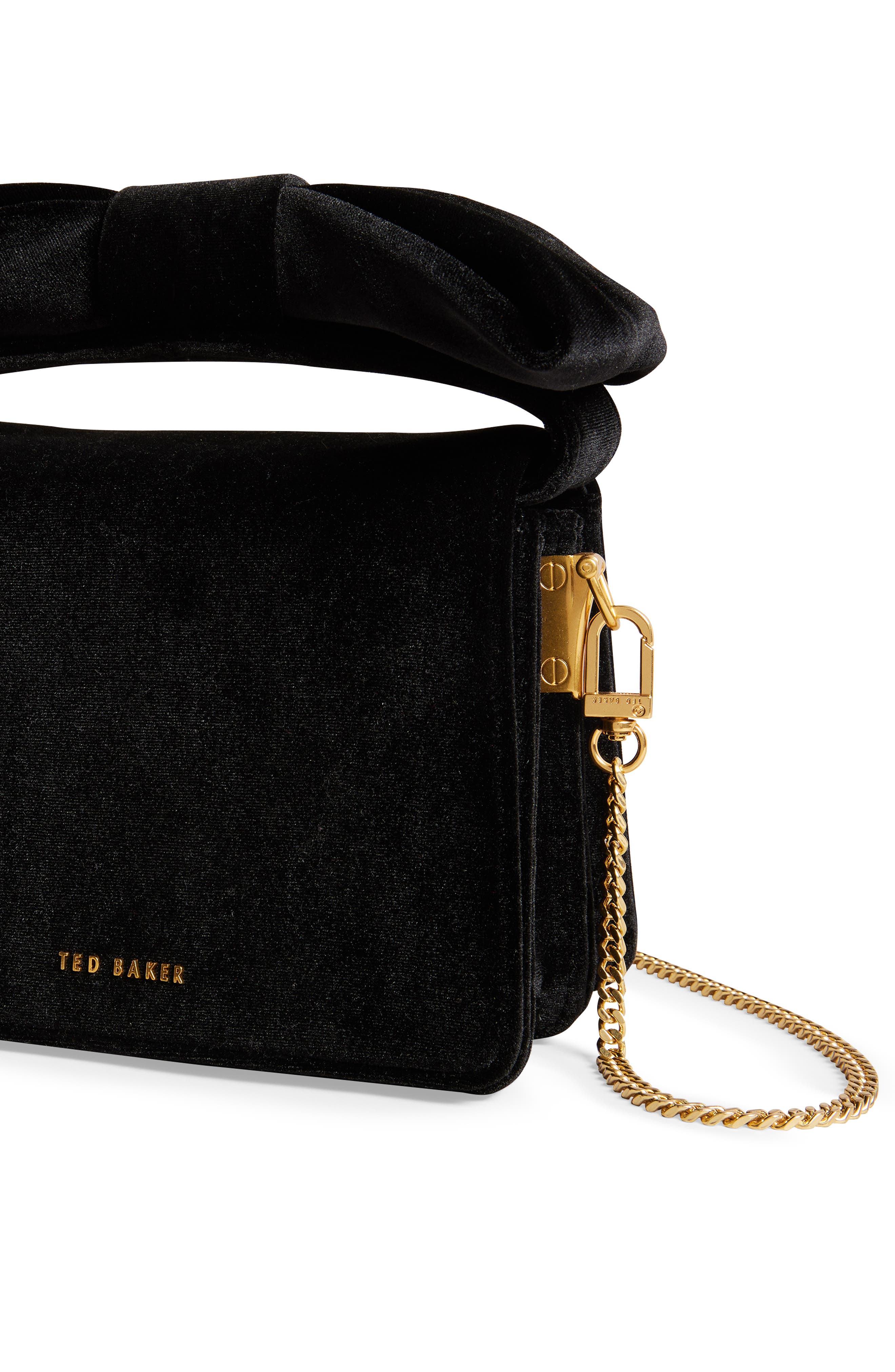 Ted Baker London Mini Nialina Bow Top Handle Bag, Alternate, color, 