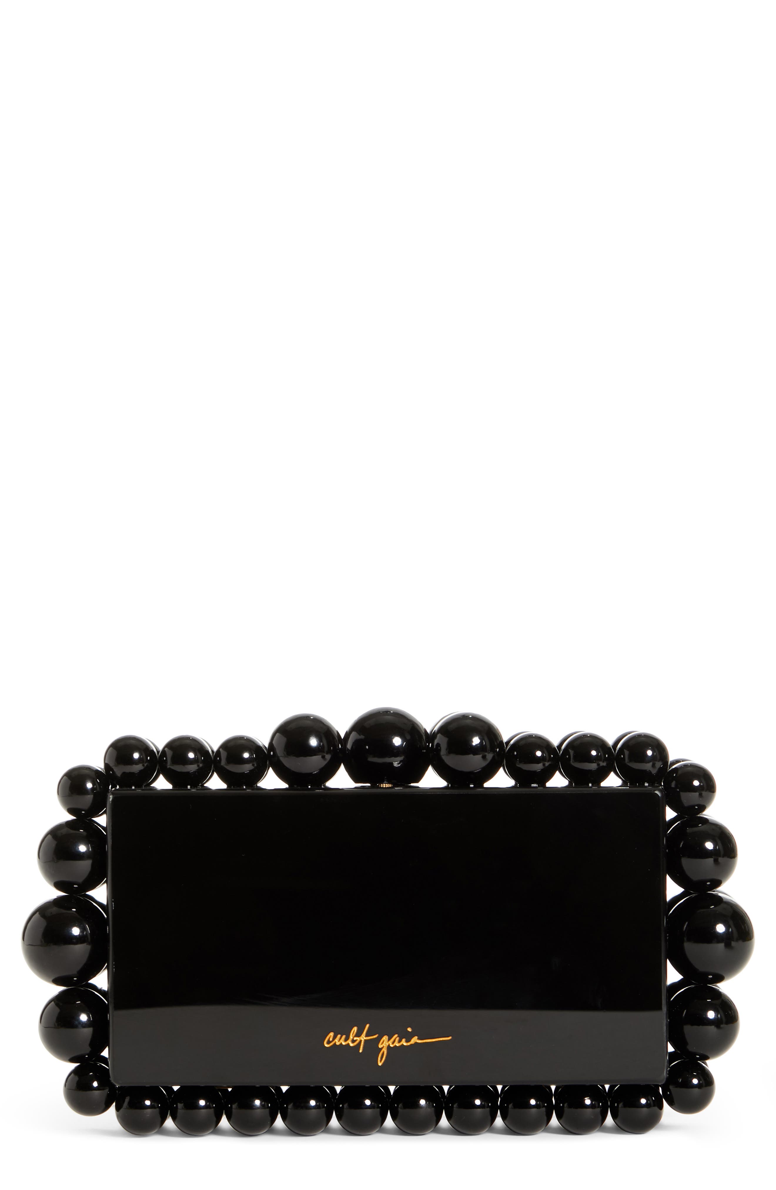Cult Gaia Eos Acrylic Box Clutch, Main, color, 