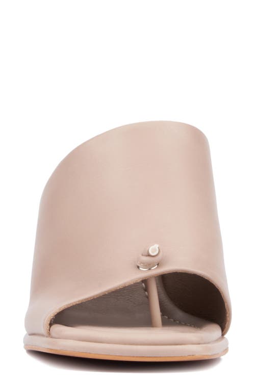Torgeis Darla Slide Sandal In Taupe