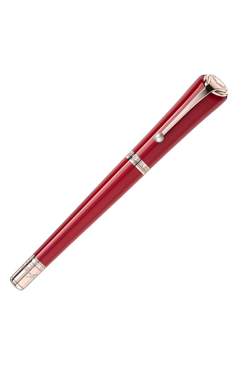 Montblanc Special Edition Muses Marilyn Monroe Rollerball Pen, Alternate, color, Red