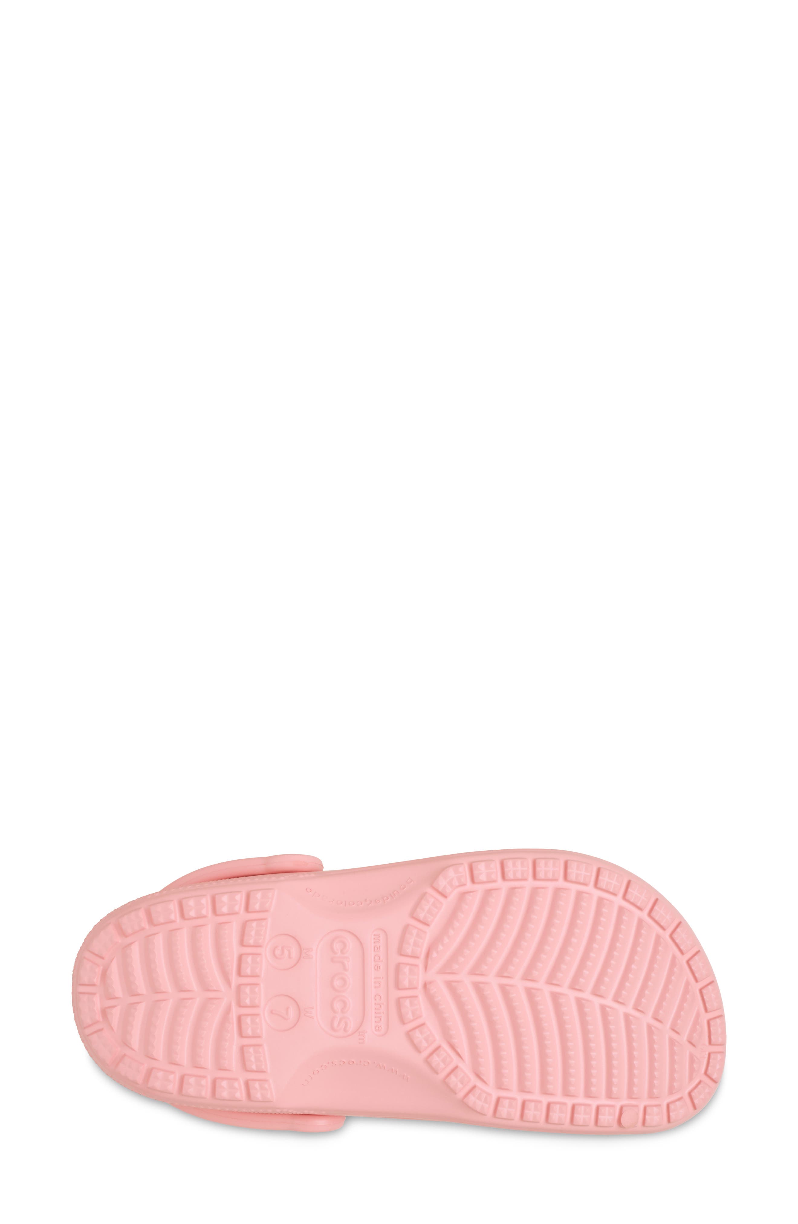 Gender Inclusive Classic Clog, Alternate, color, POWDER PINK