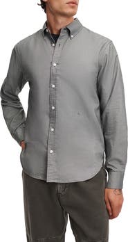 rag & bone Classic Fit Oxford Button-Down Shirt