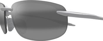 Hookipa 63mm PolarizedPlus<sup>®</sup>2 Rectangular Sunglasses