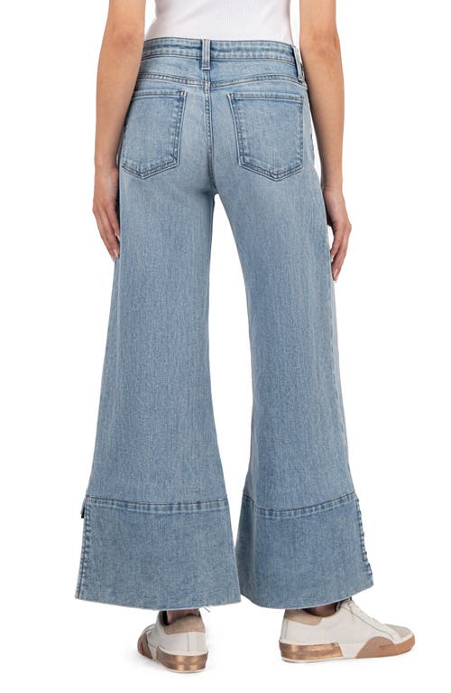 Kut From The Kloth Goldie High Waist Super Flare Jeans In Famous