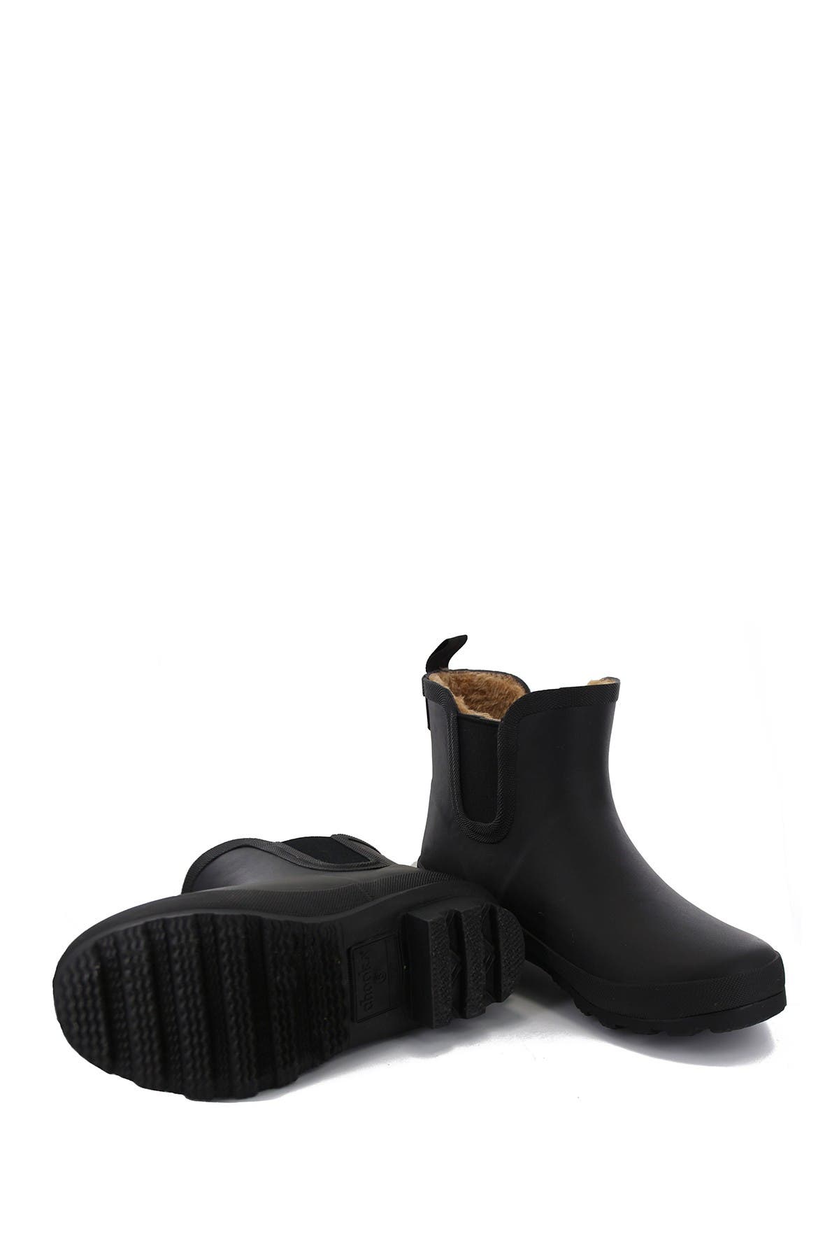 Chelsea Plush Lined Boot, Alternate, color, BLACK