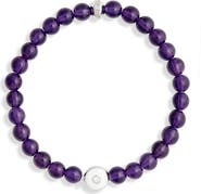 Anzie Bohème Purple Amethyst Beaded Stretch Bracelet