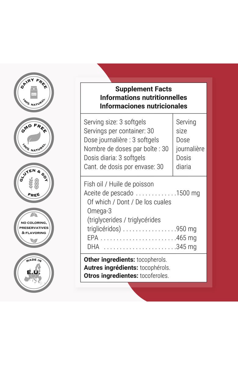 SuperSmart Super Omega 3 1500mg, Alternate, color, 