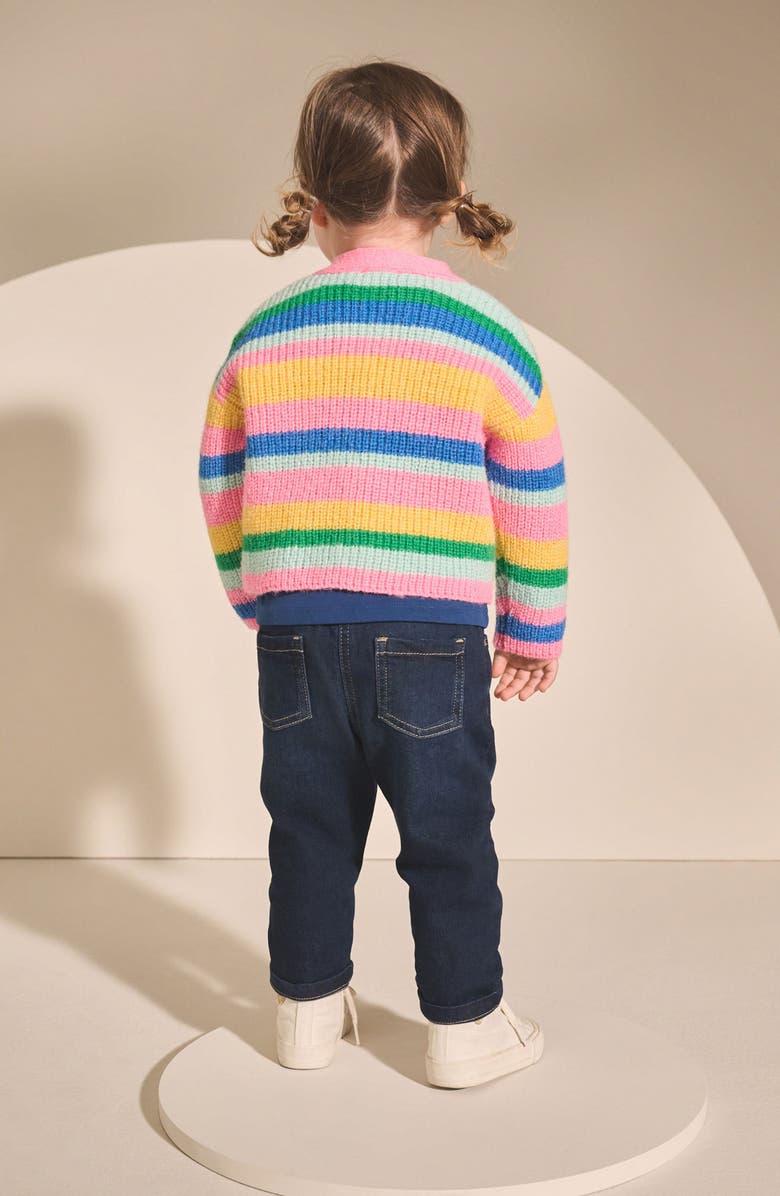 NEXT Kids' Stripe Cardigan, Alternate, color, Multi