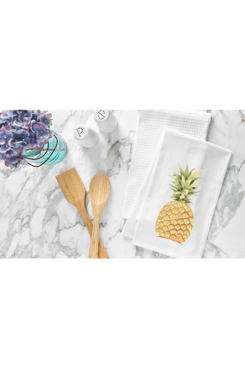 Pineapple Towel, Alternate, color, Yellow