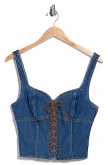 L'AGENCE Nayeli Corset Tank