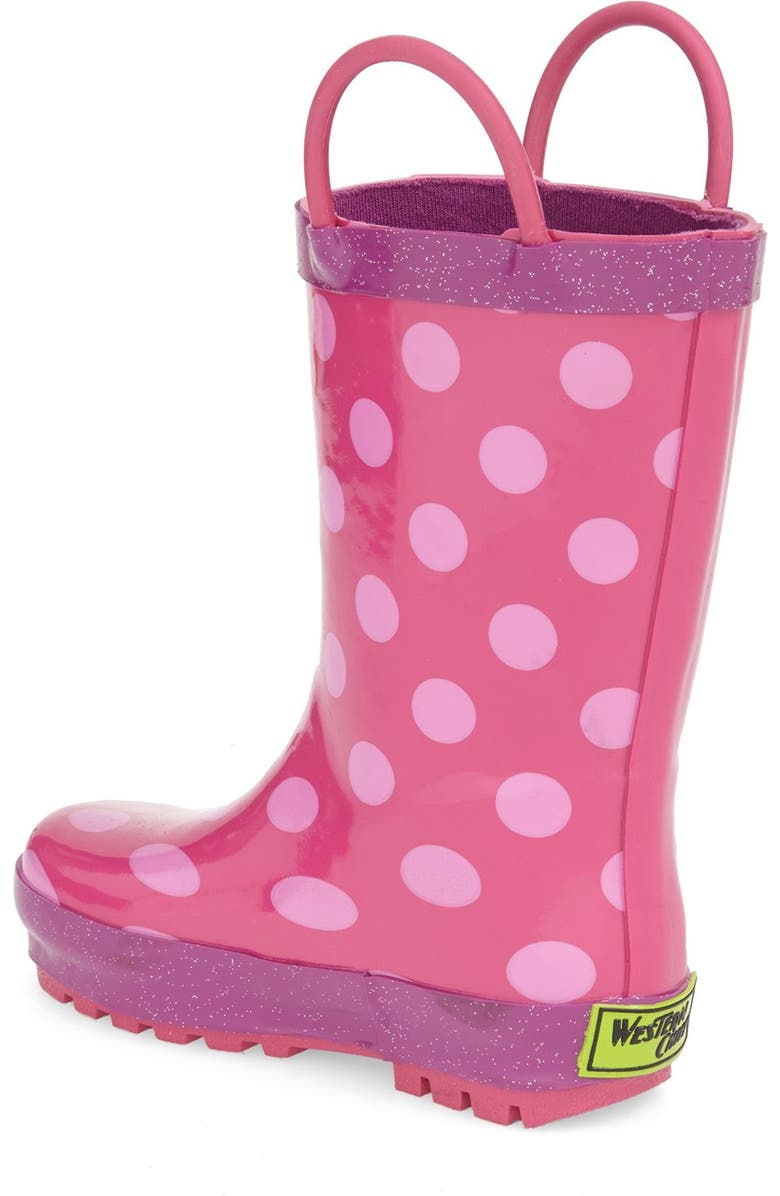Western Chief Flower Cutie Waterproof Rain Boot, Alternate, color,