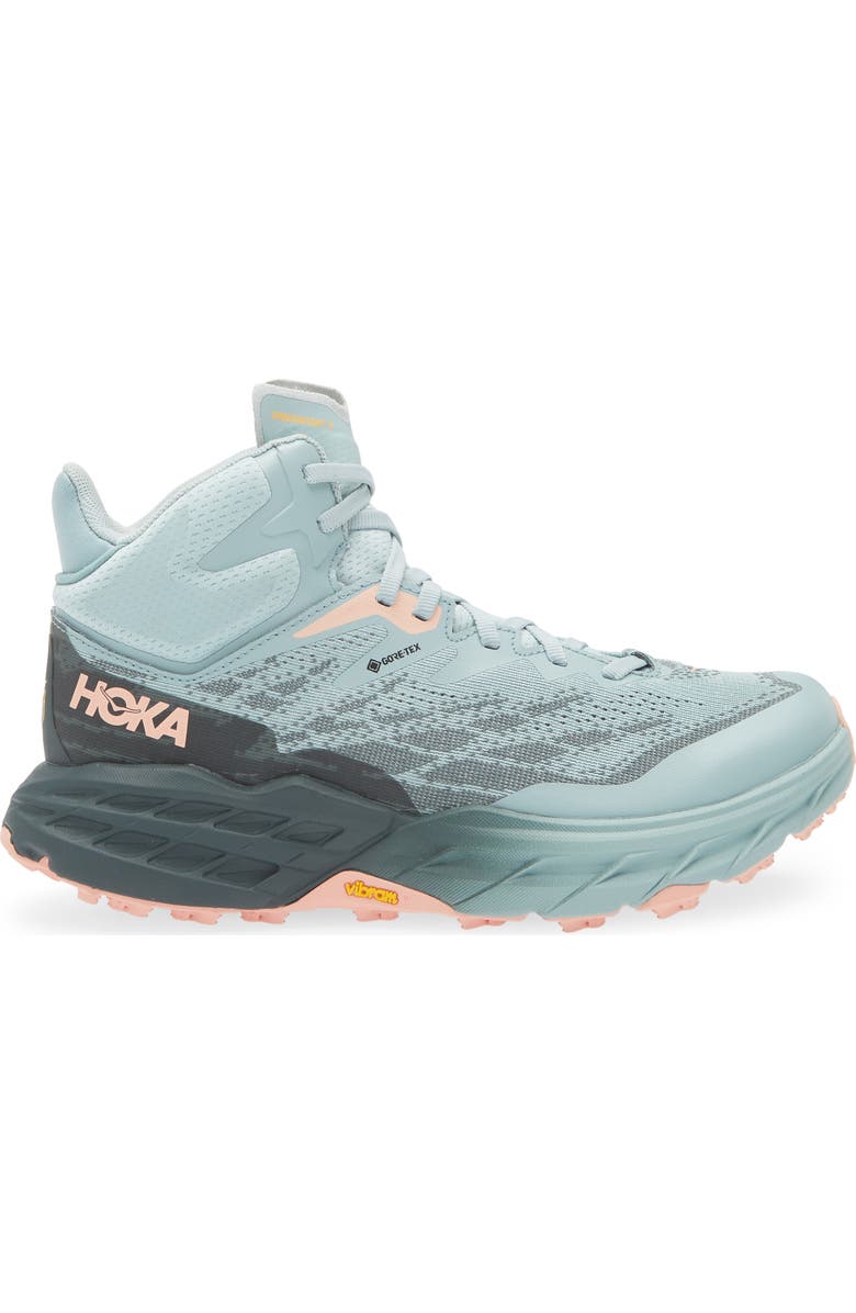 HOKA Speedgoat 5 GTX Gore-Tex<sup>®</sup> Waterproof Trail Running Shoe, Alternate, color,