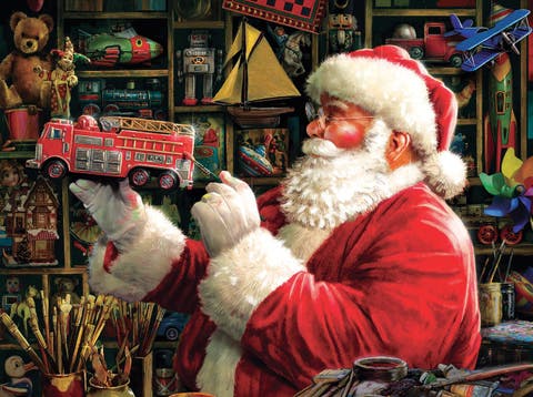 Last Minute Touchup 1000 piece Jigsaw Puzzle for Adults