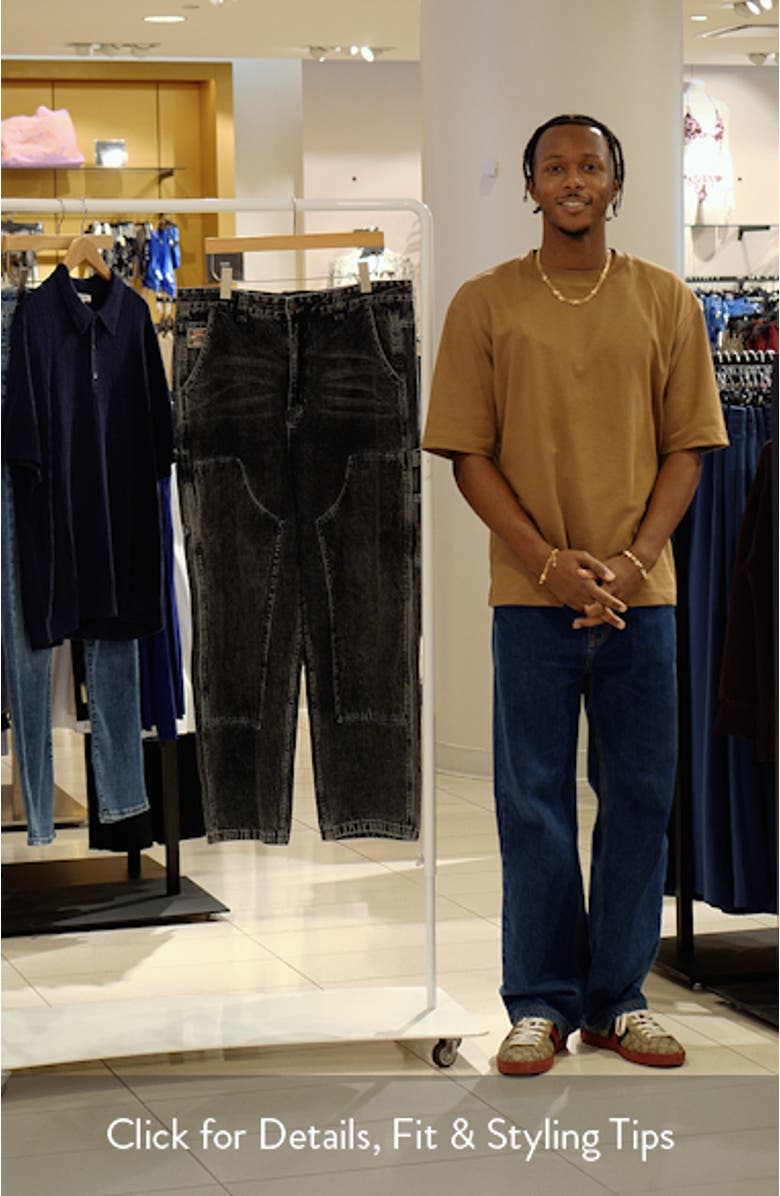 Mercer Double Knee Cotton Denim Carpenter Pants, sales video thumbnail