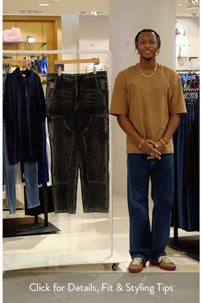 Mercer Double Knee Cotton Denim Carpenter Pants video