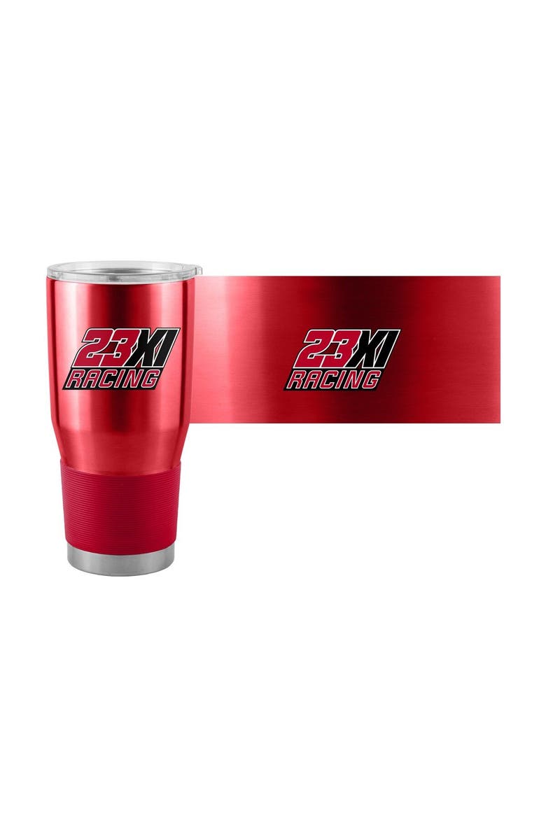LOGO BRANDS 23XI Racing 30oz. Game Day Stainless Steel Tumbler, Main, color,