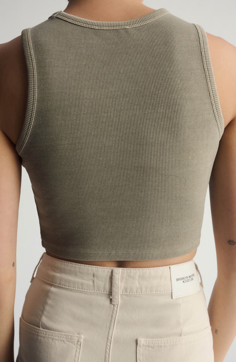 Brooklyn Industries Twig Rib Crop Tank, Alternate, color, 