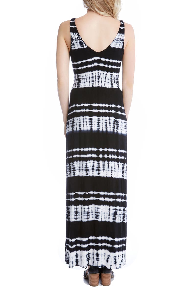 Karen Kane Alana Tie Dye Maxi Dress, Alternate, color, 