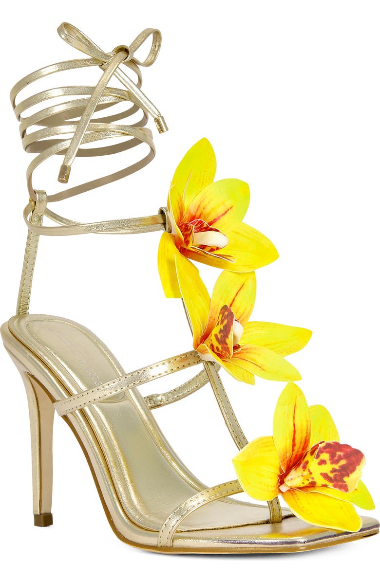 AZALEA WANG Crescendo Ankle Wrap Sandal, Main, color,
