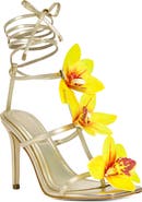 AZALEA WANG Crescendo Ankle Wrap Sandal