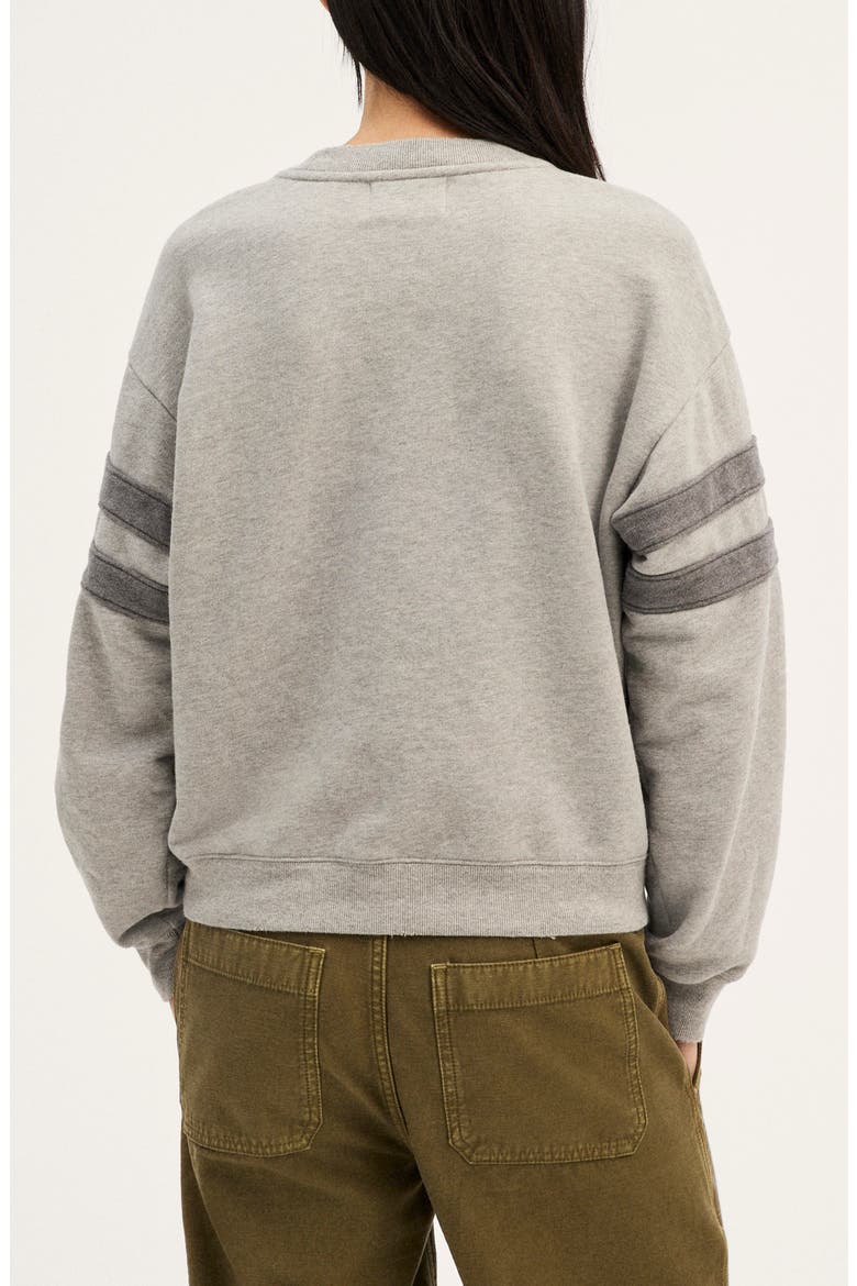 McCarren Crewneck Varsity Sweatshirt, Alternate, color, VARSITY STRIPE