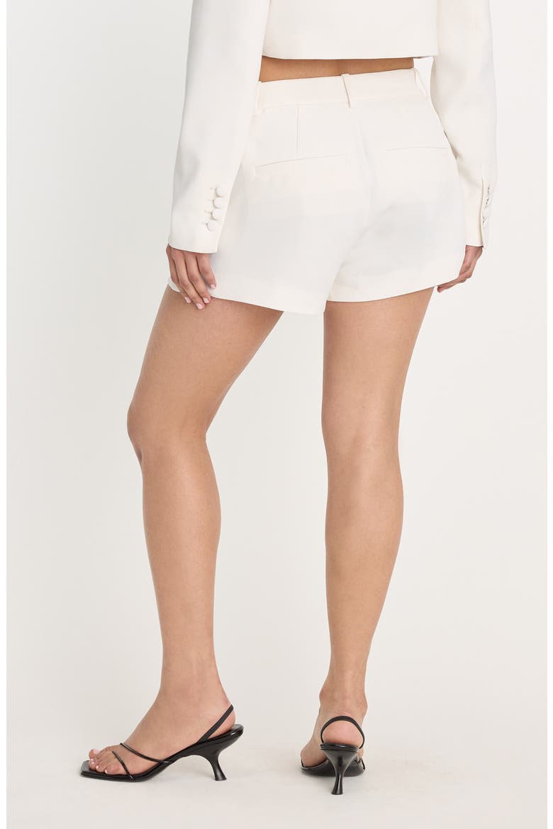 Luxe Suiting Shorts, Alternate, color, SOFT SHELL