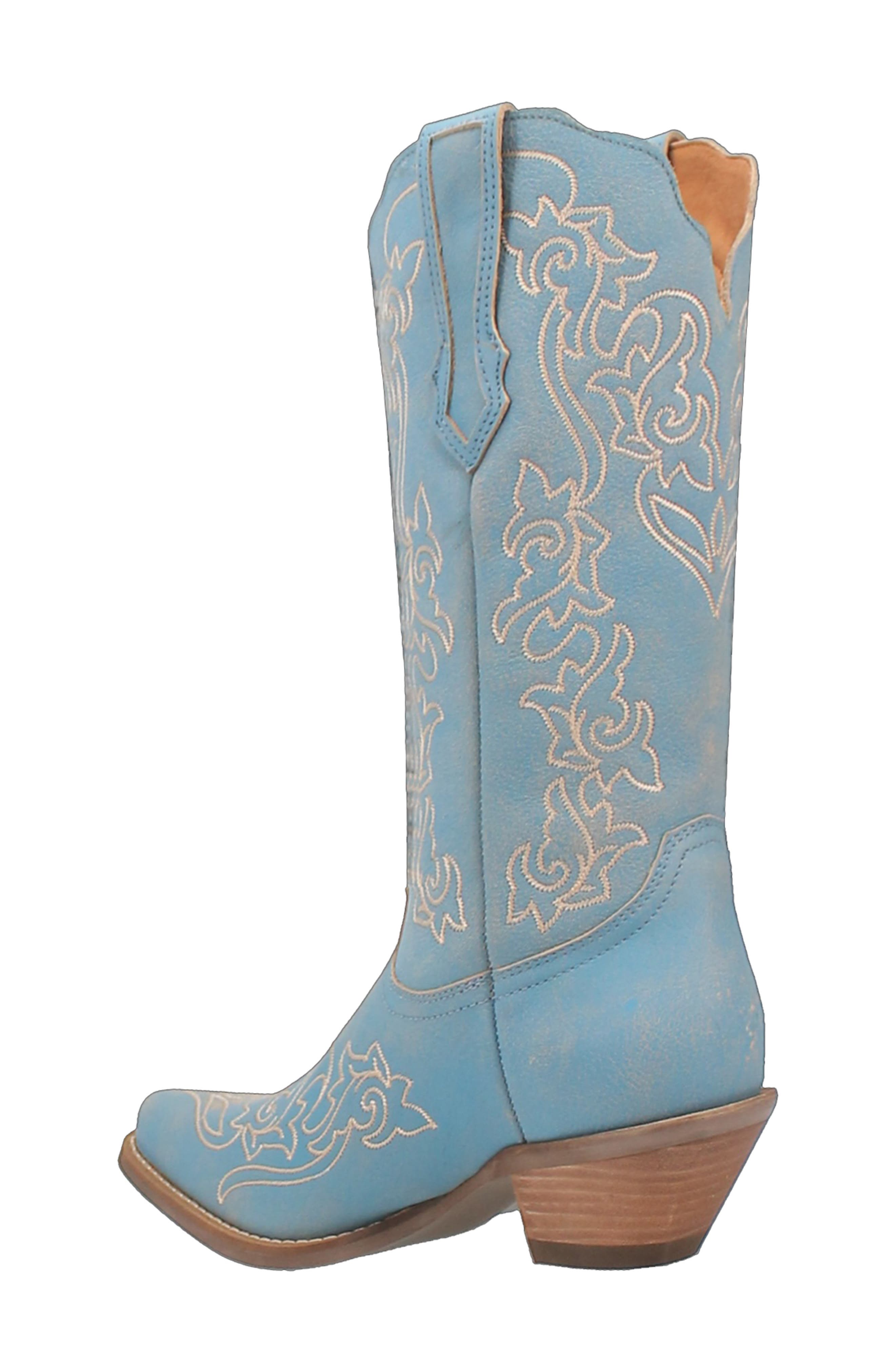 Flirty N' Fun Western Boot, Alternate, color, BLUE