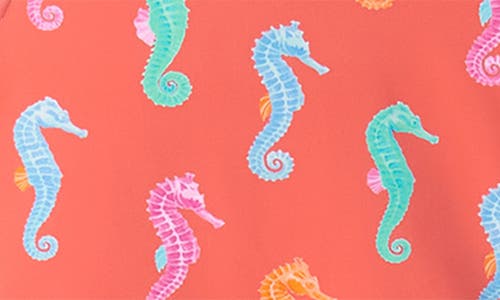 HATLEY HATLEY KIDS' SEAHORSE TWO-PIECE SWIMSUIT 