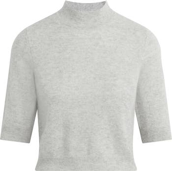 The Bonnie Mock Neck Cashmere Sweater
