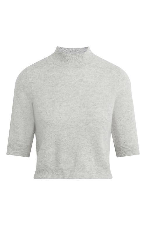 Favorite Daughter The Bonnie Mock Neck Cashmere Sweater In Gray