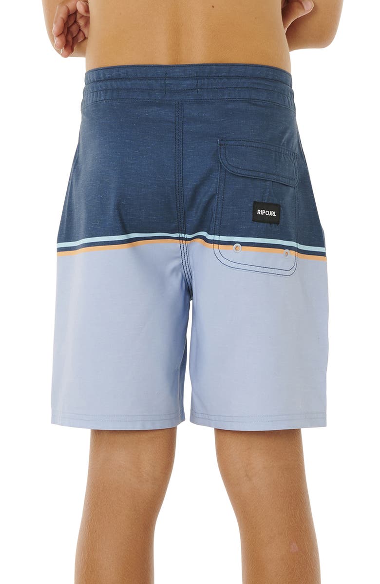 Rip Curl Kids' Streamline Stripe Board Shorts, Alternate, color, Navy