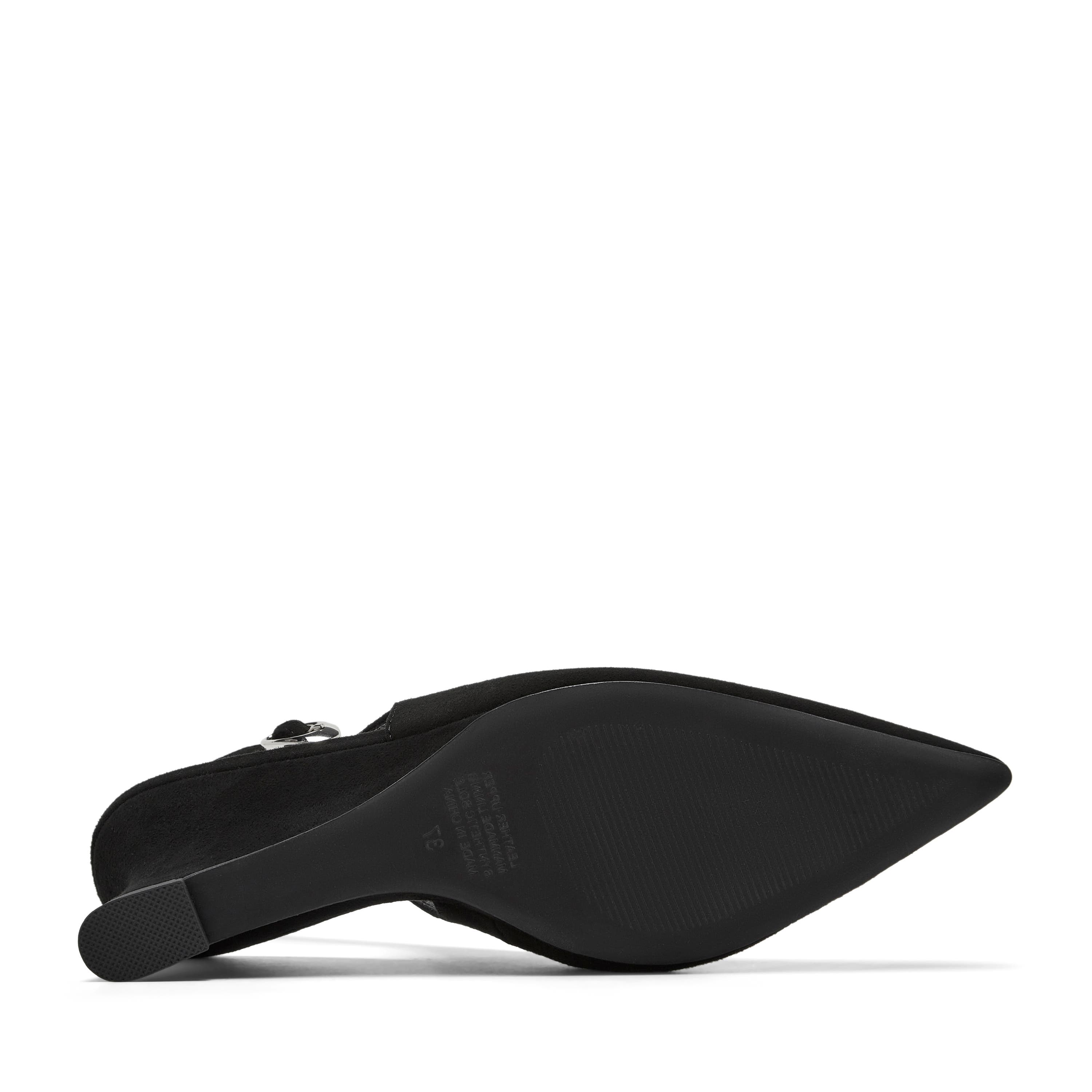Celein Sling Back Wedge, Alternate, color, Black Suede