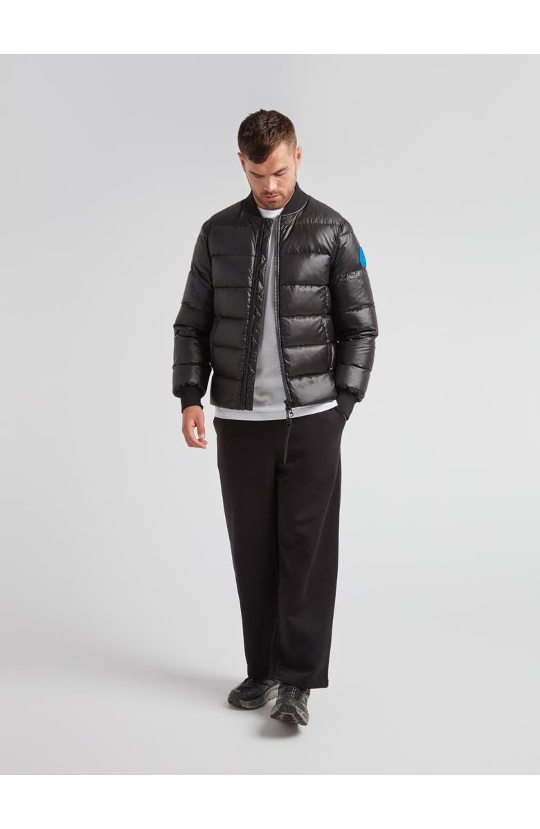 JACK1T Vortex Long Sleeve Bomber Jacket, Alternate, color, Black