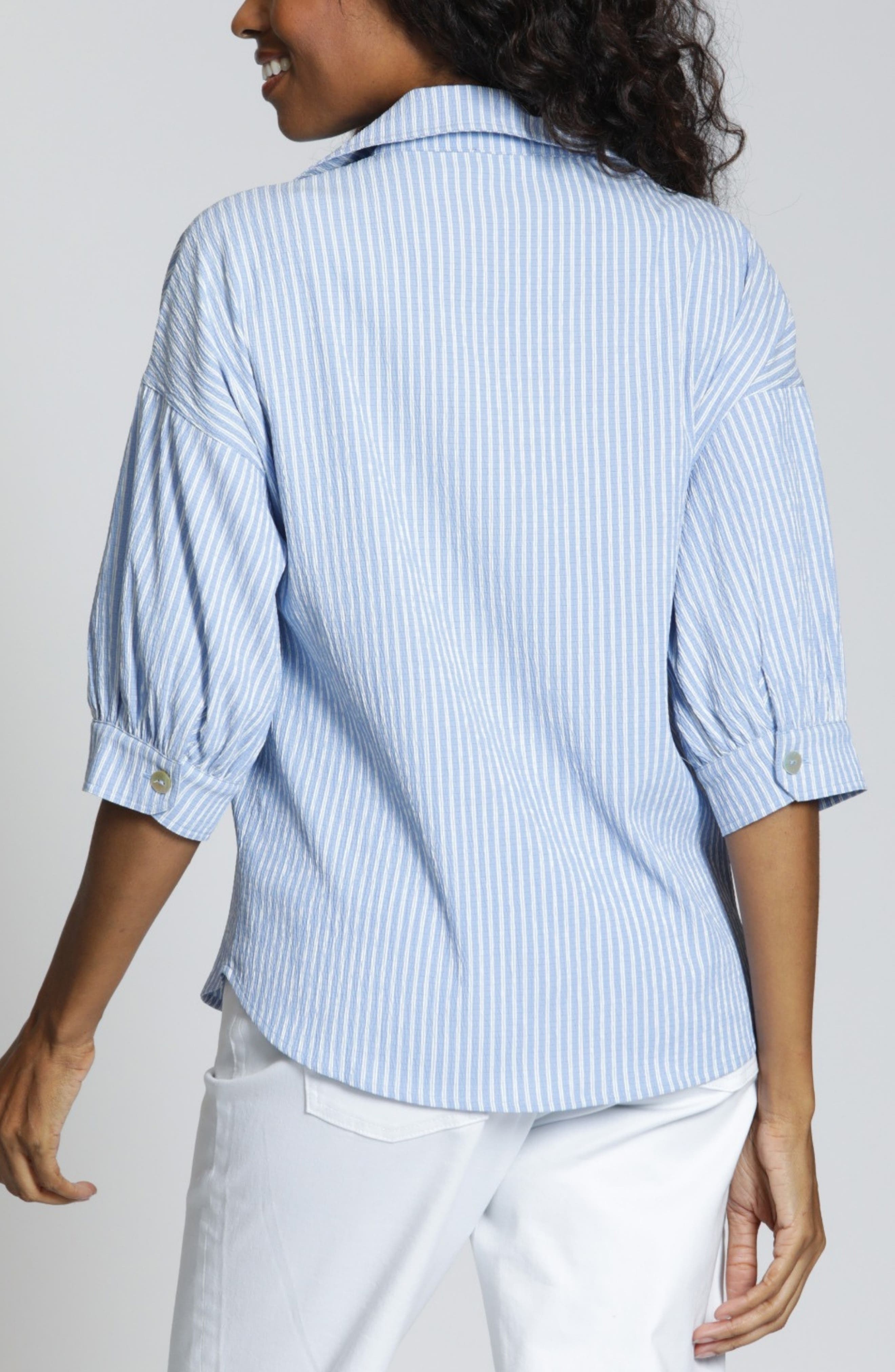 Blouson Sleeve Shirt - image 4