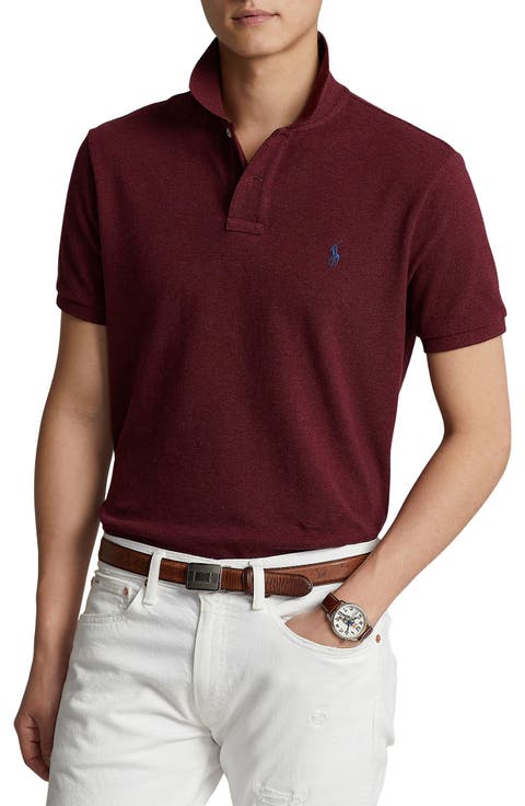 Solid Cotton Polo Shirt