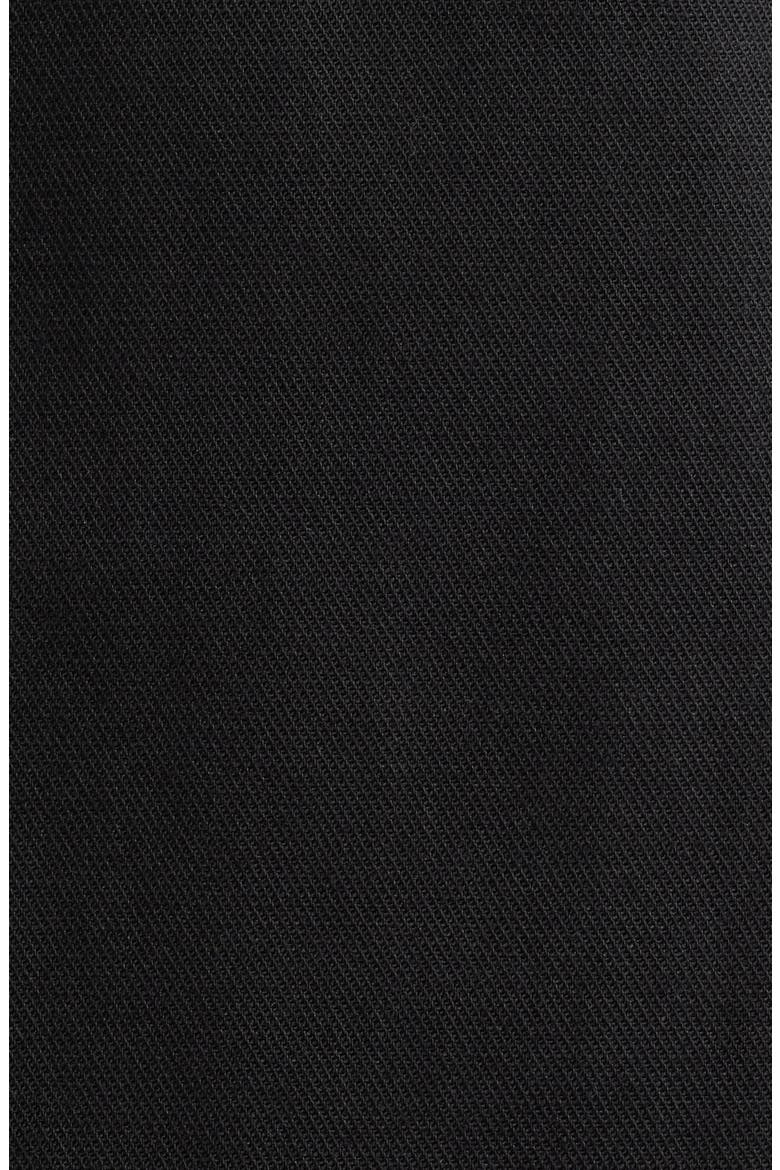 Nova Legacy Solid Black Stretch Cotton Blend Button-Up Shirt, Alternate, color, BLACK